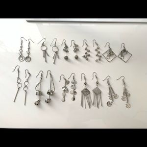 10 pairs of earrings bundle